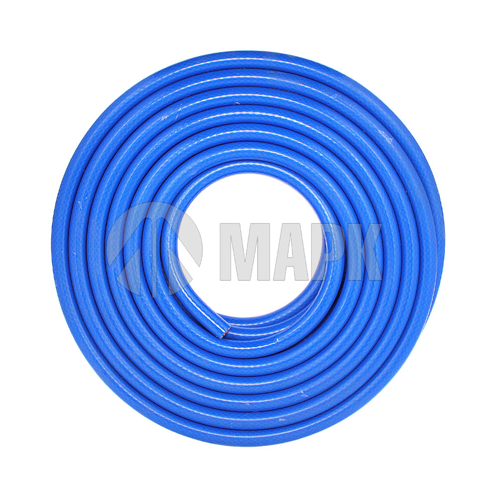 Шланг отопителя силикон армированный d.10х27 2-х слойный (синий,оранжевый) (в бухте 20м)