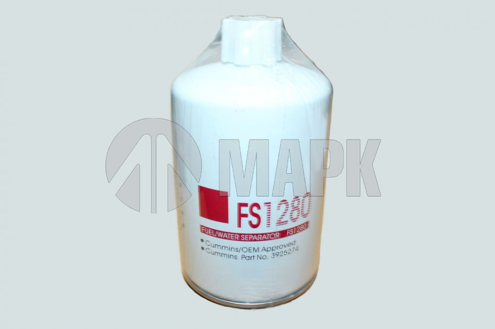 Элемент ТФ-сепаратор FS1280 (дв. Cummins EQB180-20, 210-20) 3890706 аналог