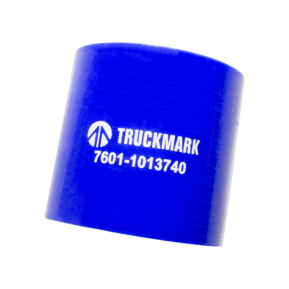 Патрубок соединительный теплообменника (силикон) синий (Ф55х60) (TRUCKMARK)