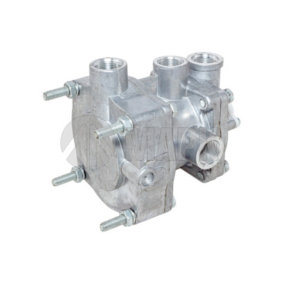 100-3522010 Клапан а/м КАМАЗ, ЗИЛ, МАЗ управления тормозами прицепа (КУТП-2) )(TRUCKMARK)