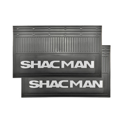 SCM580360 Брызговик SHAСMAN (360x580) белые буквы, комплект из 2-х шт.