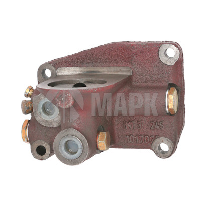 245-1017015-В Корпус масляного фильтра МТЗ Евро-3 (БЗА Беларусь)