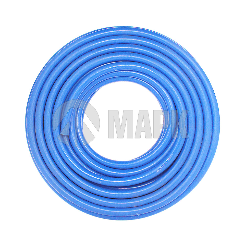 Шланг отопителя силикон армированный d.8х27 2-х слойный (синий,оранжевый) (в бухте 20м)