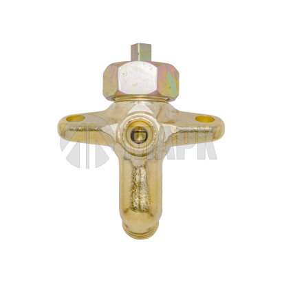 375-4224120-Ж Кран запора воздуха (колесный в сборе) а/м УРАЛ