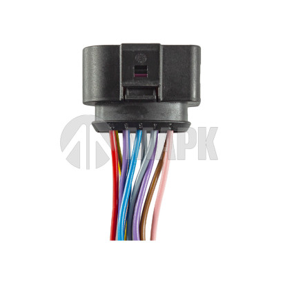 42121500+10 Колодка (электроразъем, 10pin) передней фары а/м КамАЗ 5490