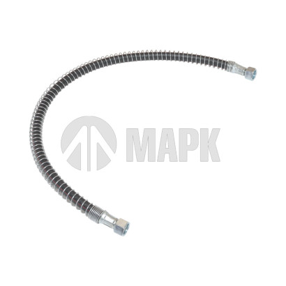 4310-3506442-10 Шланг тормозной 4310-01 задний 800 мм КАД (гайка/гайка) длин. в пружине Завод