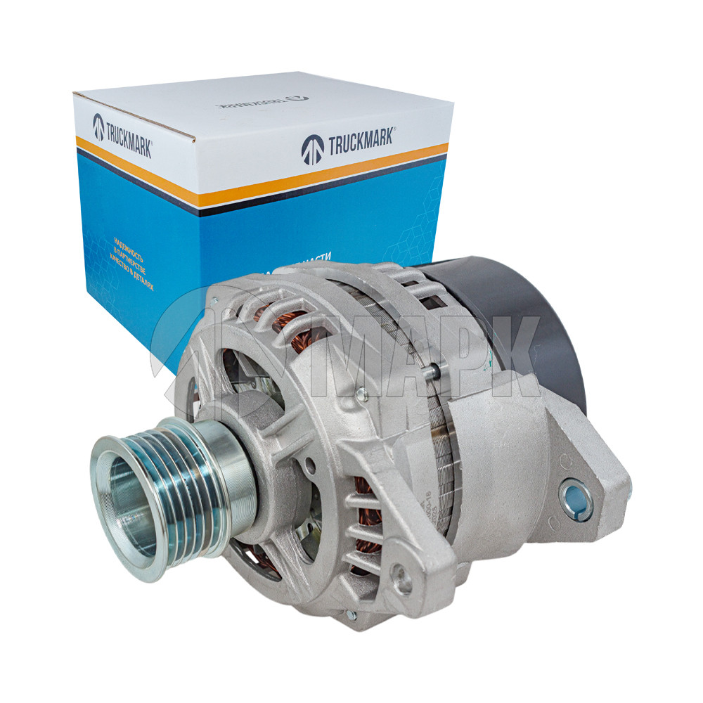 Генератор (14В 140А) поликлин. шкив для дв.4216 (TRUCKMARK)