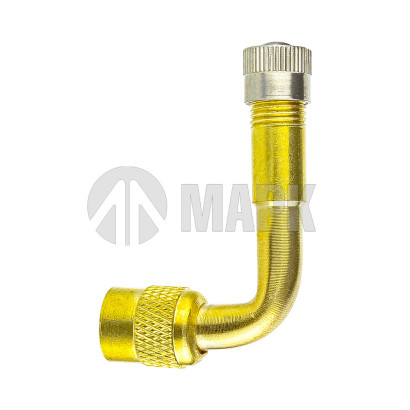 2025 АТ-0112 Наконечник подкачки шин 90 градусов (удлинитель вентиля колеса металл)