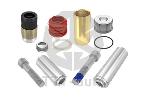 Р/к суппорта KNORR (направляющие+втулки+болты+крышки+уплотн) а/м КАМАЗ 5490/SAF/BPW/SK7 (TTT)