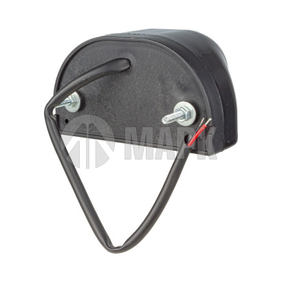 ПН-01011 LED (ФПН-2-01-01LED) Фонарь подсветки номерного знака СВЕТОДИОДНЫЙ (черный, пласт)
