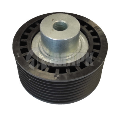 2782-1308070 Ролик направляющий ремня генератора Евро-5 ( 8-ми ручейный МЕТАЛЛ) (аналог 2782-1307470) ПКФ Полюс