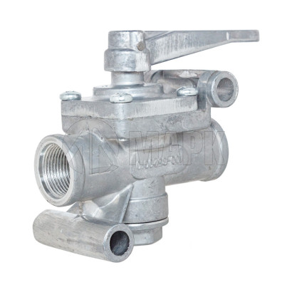 100-3520010 Кран а/м КАМАЗ, МАЗ, КРАЗ, УРАЛ разобщительный (TRUCKMARK)