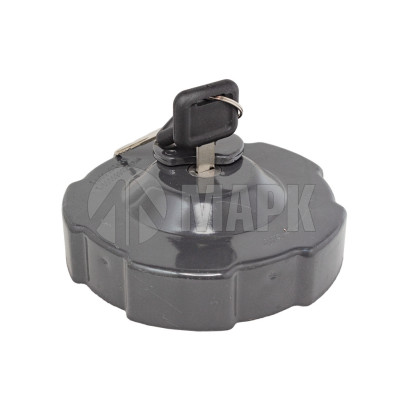 712W12210-0101 Крышка топливного бака в сб. (с ключами, металл) для а/м HOWO T5G, SITRAK C7H (TRUCKMARK)