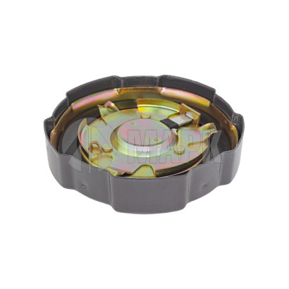 712W12210-0101 Крышка топливного бака в сб. (с ключами, металл) для а/м HOWO T5G, SITRAK C7H (TRUCKMARK)