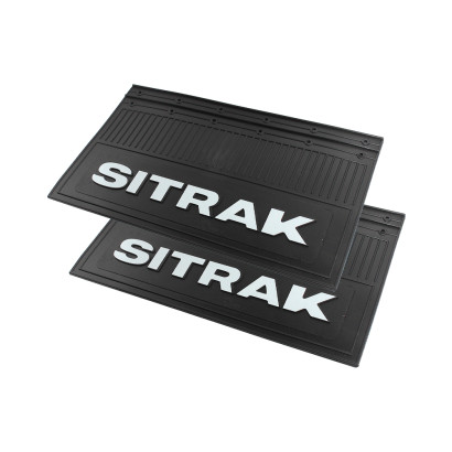 STK580360 Брызговик SITRAK (360x580) белые буквы, комплект из 2-х шт.