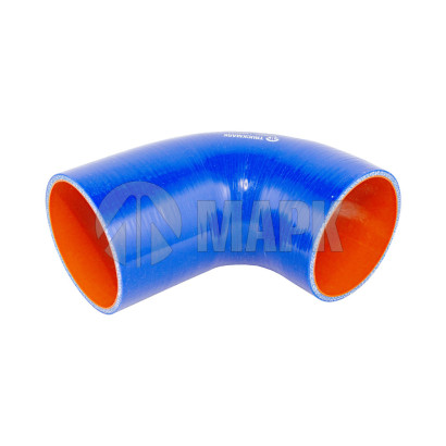 525660-1109044-10 Патрубок соединительный воздушного фильтра (силикон) синий (Ф90х105/145) (TRUCKMARK)