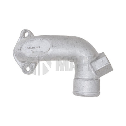 7511-1013734-01 Партрубок отводящий от теплообменника к блоку Н/О ЯМЗ-238ДЕ, БЕ, 7511