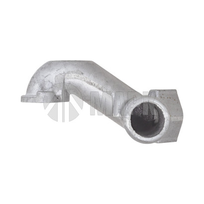 7511-1013734-01 Партрубок отводящий от теплообменника к блоку Н/О ЯМЗ-238ДЕ, БЕ, 7511