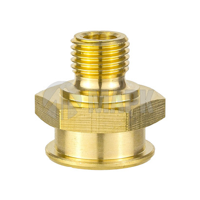 5829 Штуцер топливный ( под быстросъем) М14х1,5 латунь (740.70-1104232)