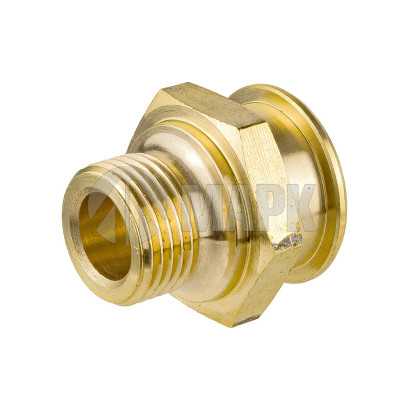 5698 Штуцер топливный ( под быстросъем) М18х1,5 латунь