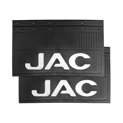 JAC580360 Брызговик JAC (360x580) белые буквы, комплект из 2-х шт.