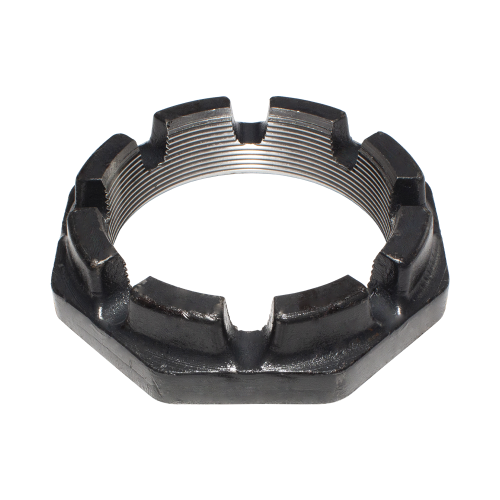 Гайка ступицы корончатая ТОНАР 4600000117 M90x2/H=30/SW120 (Bigoal)