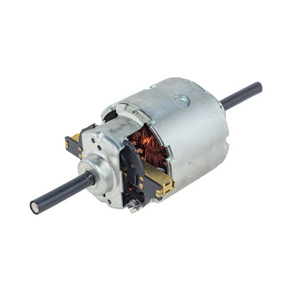 0130 11 116/130 Мотор отопителя а/м МАЗ-6430, ДП70-130, 24В, 130Вт, 9А под 2 крыльчатки (MAPK)