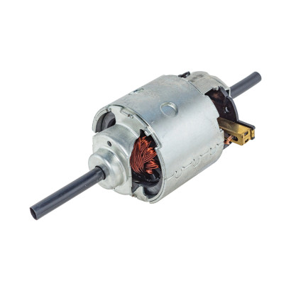 0130 11 116/130 Мотор отопителя а/м МАЗ-6430, ДП70-130, 24В, 130Вт, 9А под 2 крыльчатки (MAPK)