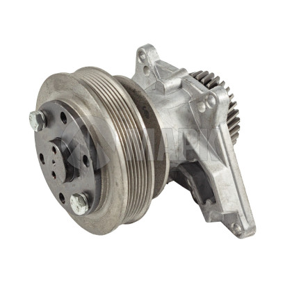 7511-1308011-40 Привод вентилятора 6 ручейковый УРАЛ, МАЗ 7511 (под 10 болтов, трапеция) (ZTD)