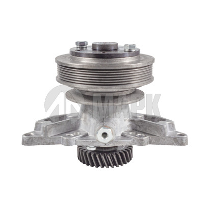 7511-1308011-40 Привод вентилятора 6 ручейковый УРАЛ, МАЗ 7511 (под 10 болтов, трапеция) (ZTD)