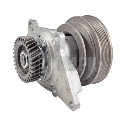 7511-1308011-40 Привод вентилятора 6 ручейковый УРАЛ, МАЗ 7511 (под 10 болтов, трапеция) (ZTD)