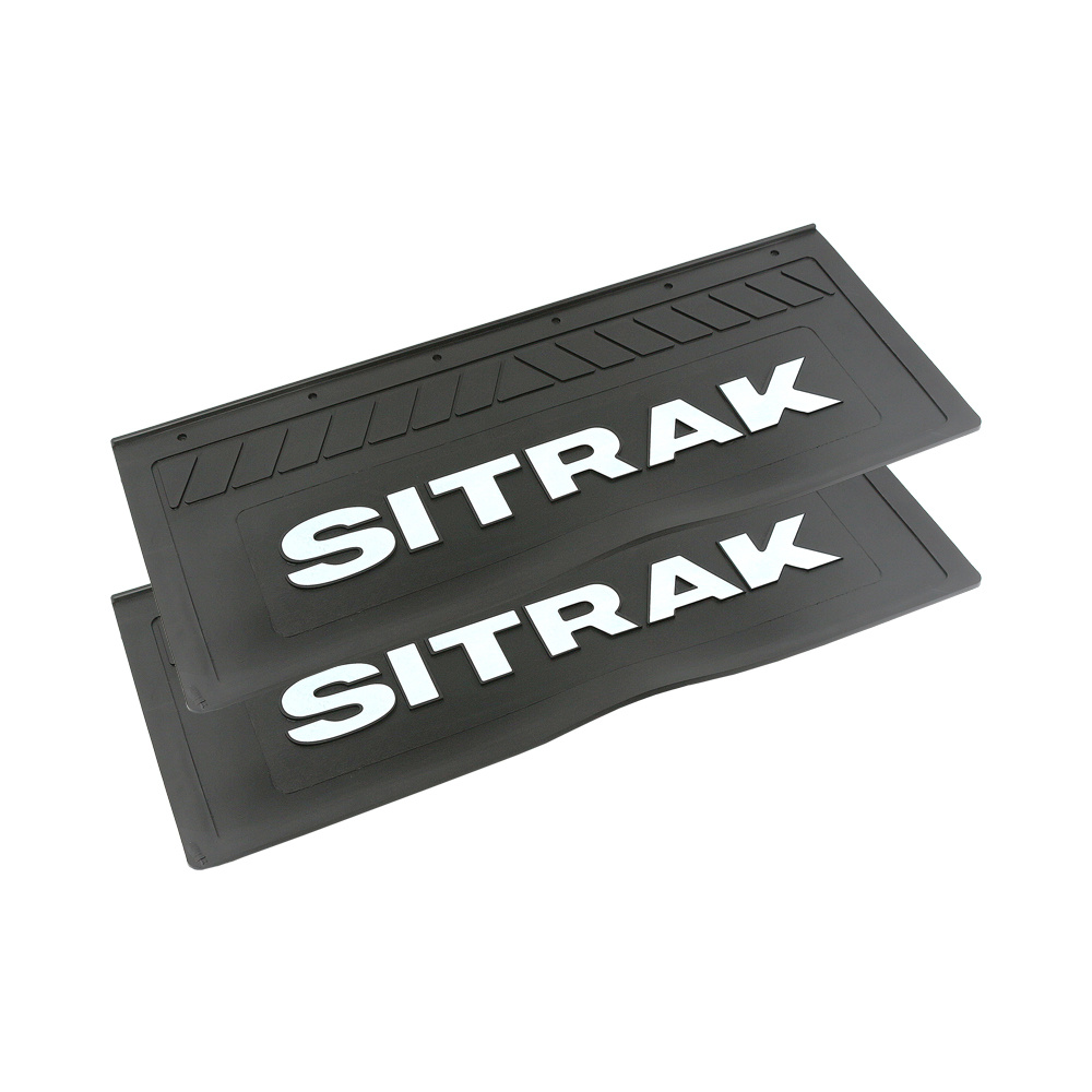 Брызговик SITRAK (270x660) белые буквы, комплект из 2-х шт.