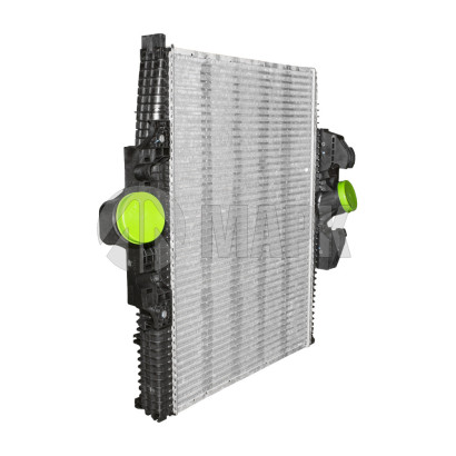 201.016 Радиатор интеркуллера (630х890х64) A9405010301 (алюм/пласт) а/м КАМАЗ-5490/MB Axor OM457 (Sampa)