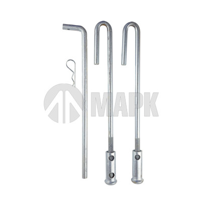 RBW-0100 Крепление для запасного колеса (D=12мм) R22.5 Schmitz, KRONE (AS.31.0003)