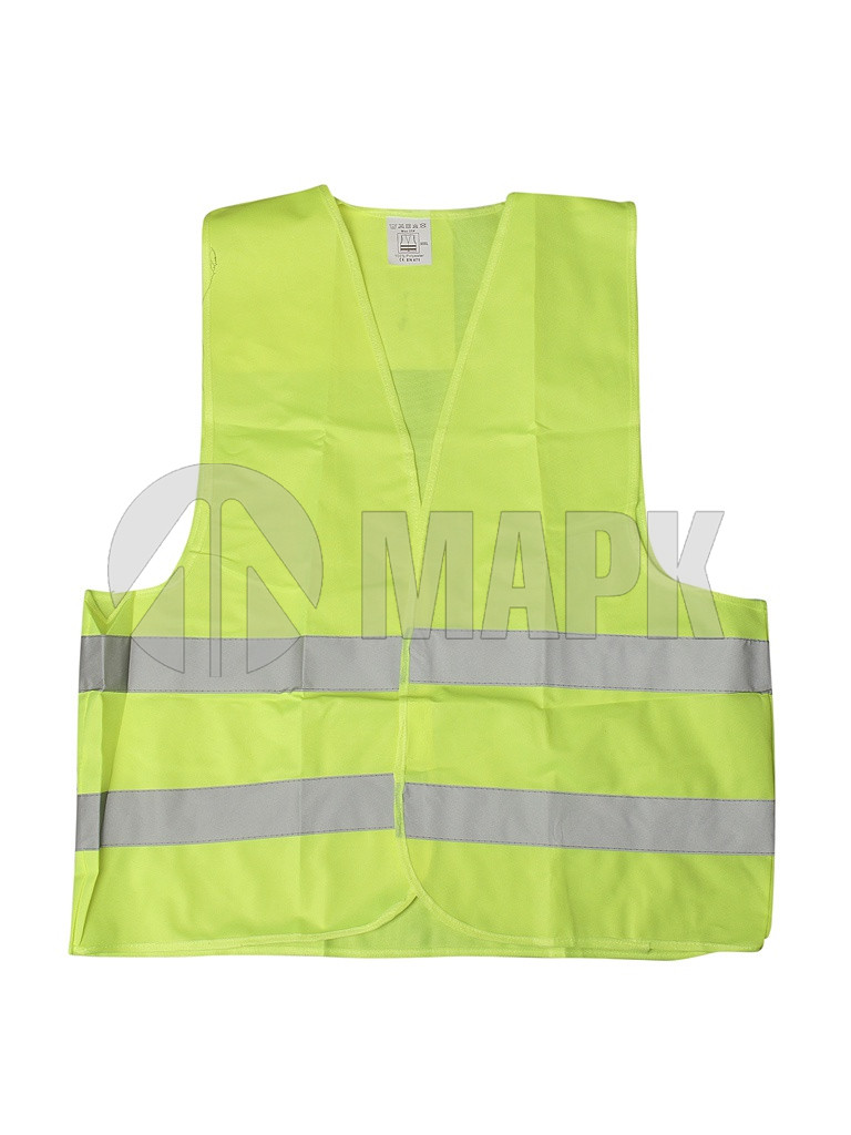 Жилетка безопасности (зеленая, светоотражающая)