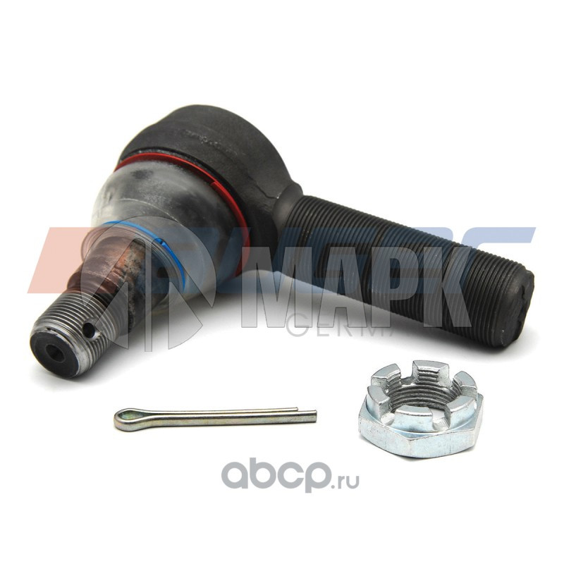 Наконечник рулевой правый аналог 180-3414060-20 (M30x1.5/M24x1.5/27 L=122) (Auger)