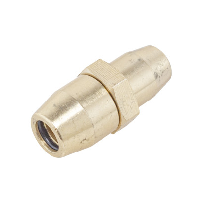 KR-6838 Соединитель трубки ПВХ, полиамид (фитинг прямой) Т8хТ10 (латунь аналог Sirit)