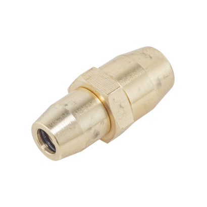 KR-6838 Соединитель трубки ПВХ, полиамид (фитинг прямой) Т8хТ10 (латунь аналог Sirit)