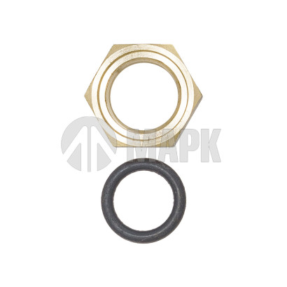 PD.NUT.F16 Контргайка 6921615OR с уплотнительным кольцом М16х1.5 (PD)