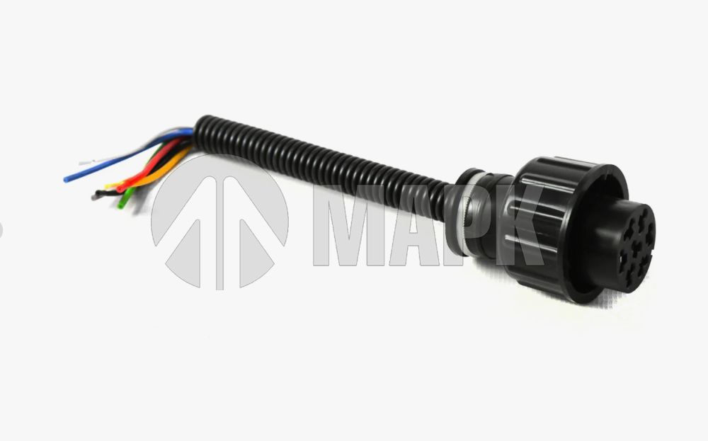 Провод фонаря с разъемом ASS-2 (ПРЯМАЯ, 7 контактов, L-20 см) Т.А.С