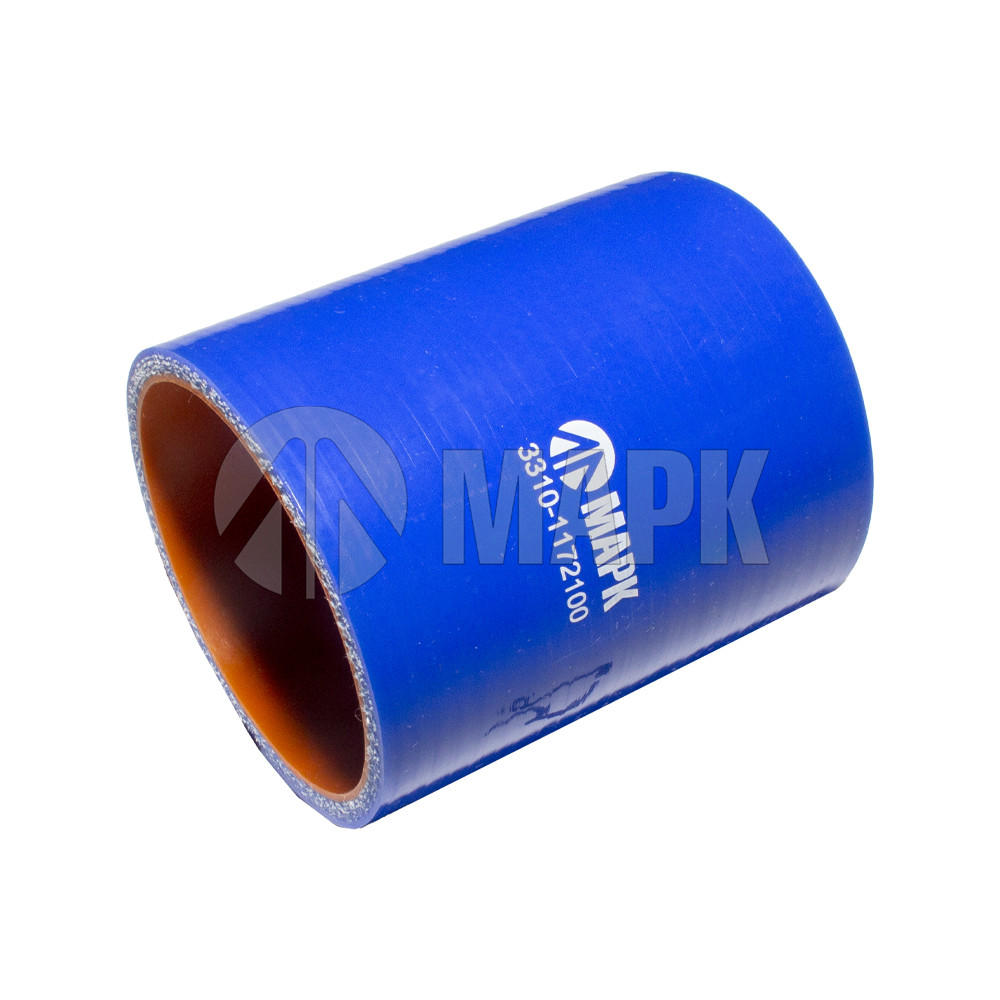 Патрубок интеркулера (силикон) синий (Ф70х90) (TRUCKMARK)