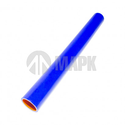 4320Я-1303010-10 Патрубок радиатора верхний (силикон) синий (Ф42х470) (TRUCKMARK)