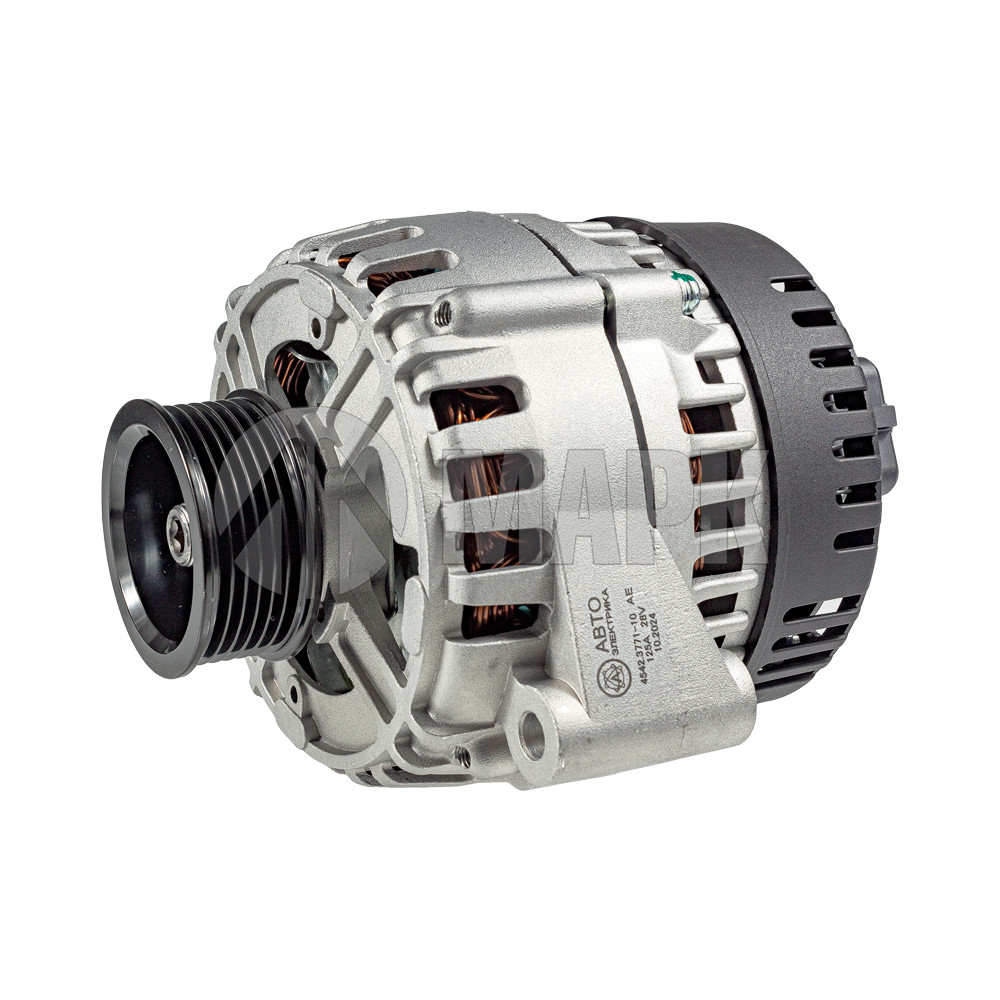 Генератор а/м КАМАЗ Евро-3,4 (6-руч.) (аналог 0124655049) 28В, 125А (АвтоЭлектрика)