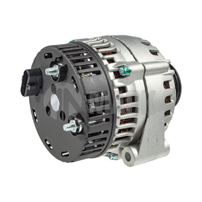 4542.3771-10 Генератор а/м КАМАЗ Евро-3,4 (6-руч.) (аналог 0124655049) 28В, 125А (АвтоЭлектрика)
