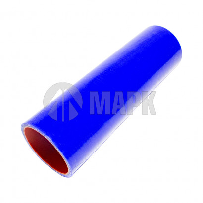 4320ЯХ-1303031 Патрубок радиатора нижний (силикон) синий (Ф50х190) (TRUCKMARK)