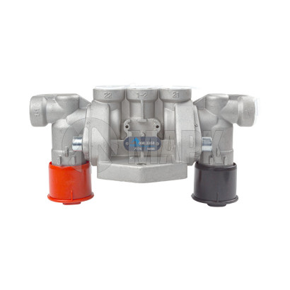 096.3358 Клапан растормаживания (двойной) 9630010517 (8,5бар) Schmitz/Neoplan/Krone/Kogel (Sampa)