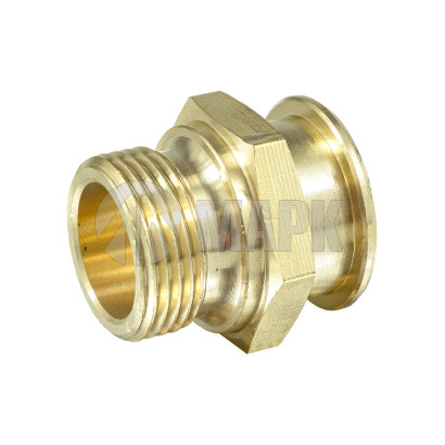 740.70-1104238 (5831) Штуцер топливный ( под быстросъем) латунь М22х1,5