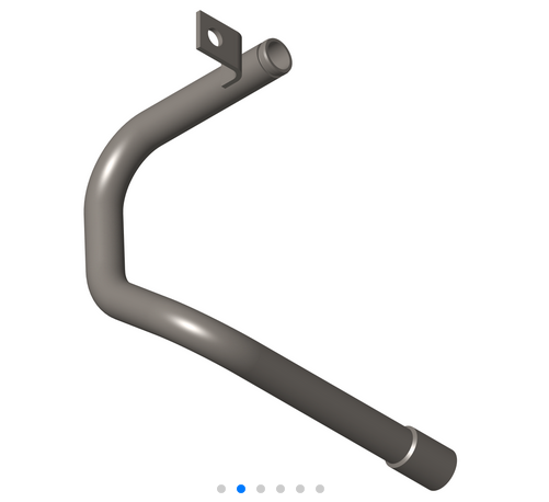 Входной патрубок воздушного компрессора ISM11