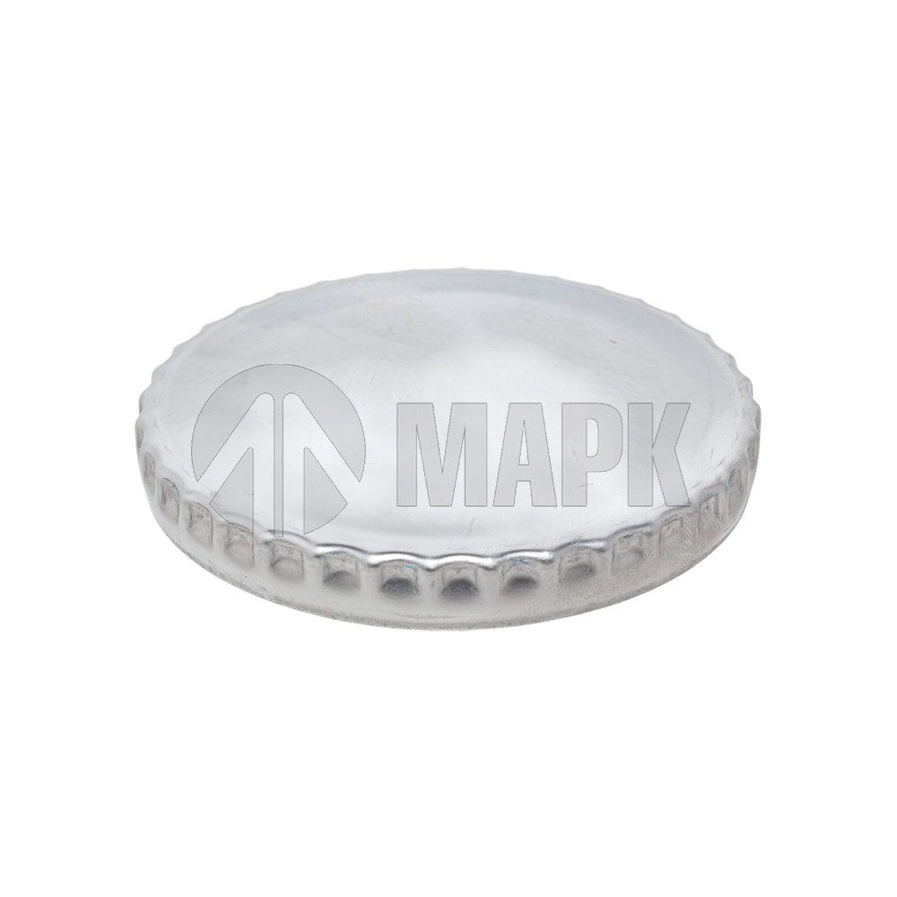 Крышка топливного бака а/м КАМАЗ в сборе полуоборотная без ключей, хромир.(без замка нерж.) (TRUCKMARK)