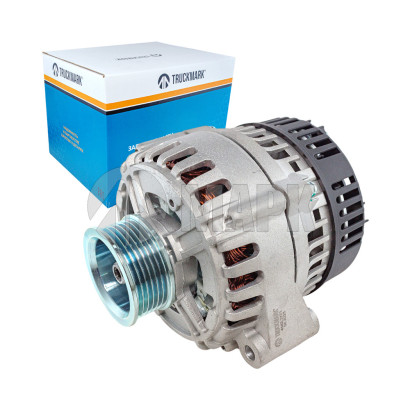 4542.3771 Генератор 4542 (80А, 24В, поликлин.шкив) на дв. 740.60-65 Евро-3 (TRUCKMARK)